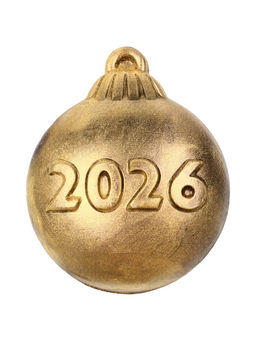 Шоколадная фигурка Новогодний шар 2026, кондитерская глазурь, 95 г