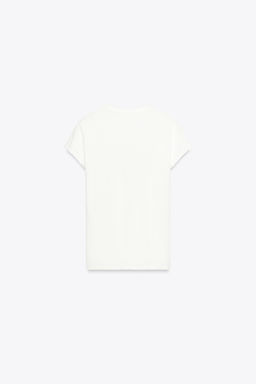 RUSTIC T-SHIRT WITH SLOGAN - Zara фото 2