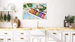 Кристальная (алмазная) мозаика ФРЕЯ ALVR-329 Макаруны 30 х 20 см