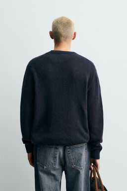 REGULAR FIT 100% WOOL JUMPER