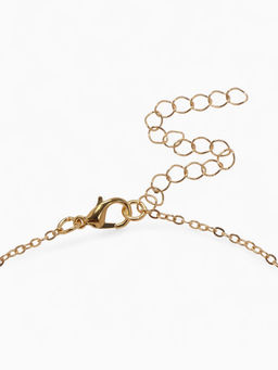 Набор детских украшений Выбражулька «Единороги», 3 предмета: кулон, браслет, кольцо, разноцветный в золоте