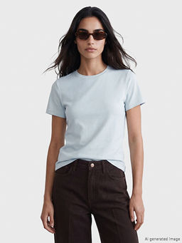 Bisiklet Yaka Kad?n Crop