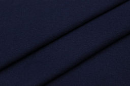Теплый хлопок цв.Чернильно-синий, ш.1.5м, хлопок-100%, 140гр/м.кв - Купава фото 2