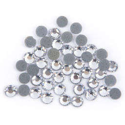 Страз клеевой Zlatka ZRTG-1648 SS16 Crystal 3.9 мм стекло 5 x 48 шт в пакете с картонным еврослотом №01 белый (Crystal)