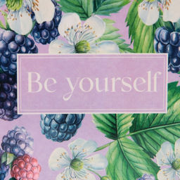 Пакет ламинированный Будь собой, радужная голография, S 12 х 15 х 5,5 см - Дарите счастье фото 4