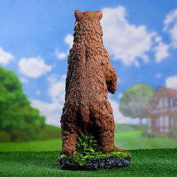 Садовая фигура из полистоуна «Медведи», 58×25×26 см