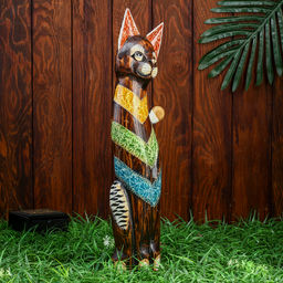 Сувенир дерево "Кошка" 50 см