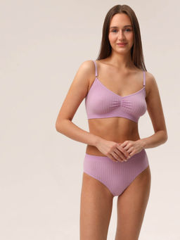 Топ женский на тонких бретелях с плетением цепочка HOME COLLECTION - Rossoporpora фото 61