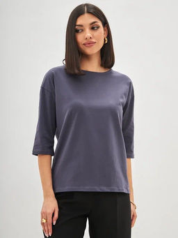 Лонгслив F112-1001. d.grey - Fine joyce фото 3