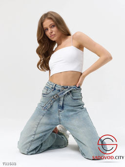 Джинсы стрейч свободные - Bruno фото 2