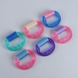 Массажёр универсальный, 11.5×10×3 см, цвет МИКС