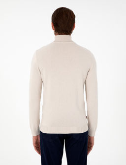 Ta_ Slim Fit Bal_k__ Yaka Basic Triko Kazak - Pierre cardin фото 5