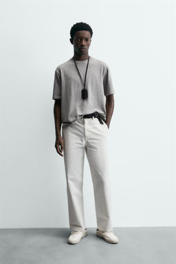 CAMISETA MEDIUM WEIGHT MANGA CORTA / Gris vigor?