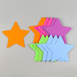 Набор фигурок из EVA «Звёздочка», 12 шт., цвет МИКС