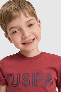 Erkek _ocuk Vi_ne Bisiklet Yaka Basic Ti__rt - U.s. polo assn фото 2