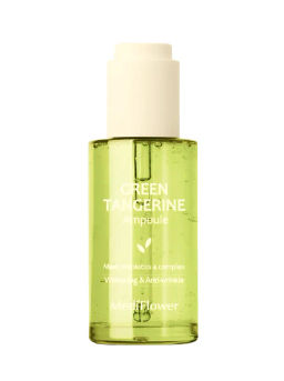 Ampoule Green Tangerine Whitening&Anyi-Wrinkle - Сыворотка для лица тонизирующая с экстрактом зелёного мандарина, 50 мл