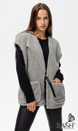 жилет Тедди жемчуг Цвет:как на фото