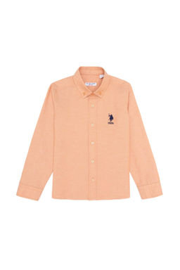 Базовая рубашка Brick с длинными рукавами для мальчика Неожиданная скидка в корзине