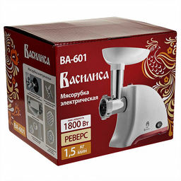 Мясорубка эл. Василиса 1800Вт, арт. ВА-601 - Полимербыт фото 6