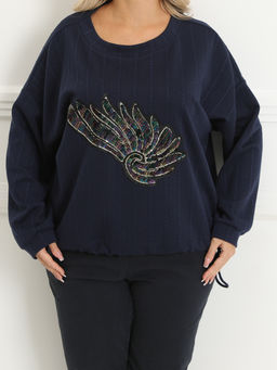 Джемпер М5-5115/3 - Wisell фото 8