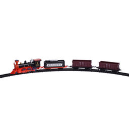 Железная дорога Паровоз, со светозвуковыми эффектами, протяжённость пути 3,25 м, МИКС - Автоград фото 13