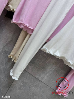 Трикотажный лонгслив с волнообразными краями - Bruno фото 12