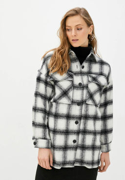 Куртка в крупную клетку