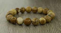 Яшма древесная 10мм, браслет Классика длина 16см - Agat77 фото 2