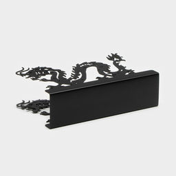 Цена за 2 шт. Салфетница Magistro «Дракон», 14×4×9 см, чёрная