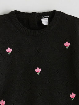 Bisiklet Yaka K?z ?ocuk Kazak