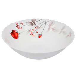 Вероника, Салатник стеклокерамика, круглый, 19 см, 0.7 л, низкий, Daniks, LHDW75/220303 (448953)