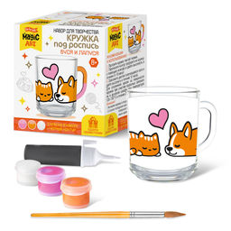 Набор для творчества "Кружка под роспись. Буся и Лапуся" (05636) "Десятое королевство"