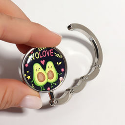 Крючок для сумки и зонта Авокадо, раскладной, 10 кг, d - 4,5 см - Queen fair фото 6