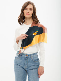 Платок жен. шелк 53х53 SS03-8344-14