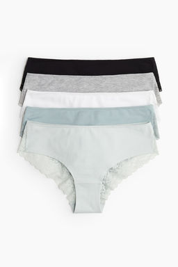 Pack de 5 bragas Hipster