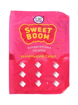 Цена за 9 шт. Посыпка кондитерская Ванильный сахар, 15 гр