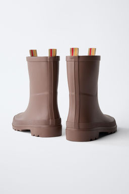 BOTA DE AGUA B?SICA / Marr?n - Zara фото 5