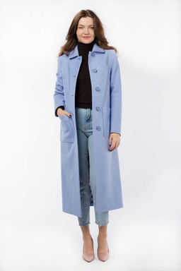 01-09712 Пальто женское демисезонное (пояс) - El podio фото 2