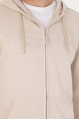 U. S. Polo Assn / Мужской бежевый свитшот - U.s. polo assn фото 27