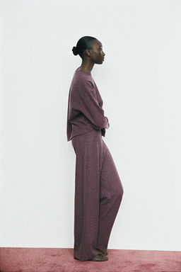 SOFT STRAIGHT-LEG TROUSERS - Zara фото 5