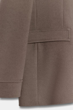 DOUBLE-BREASTED BLAZER WITH SHOULDER PADS - Zara фото 8