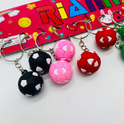 Брелок из резины - Футбольный мяч 12 шт в уп (арт. LJ-285) - Storyland фото 3