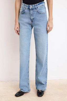 Mavi Yuksek Bel 100% Pamuk Wide Leg Genis Paca Jeans TWOSS26JE00150 - Trendyolmilla фото 5
