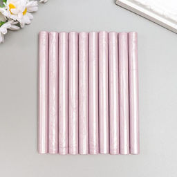 Сургуч для печати стержень «Светло-сиреневый», перламутр, 13.2×1.1 см