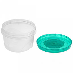 Контейнер для продуктов пластмассовый VintLock 0,7л, д12,5см, h8см, винтовая крышка (Россия) - Домашняя мода фото 3