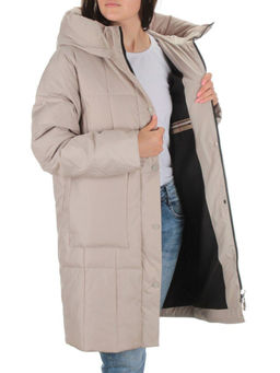 22342 BEIGE Куртка зимняя женская (150 гр. холлофайбера) - Fashion фото 6