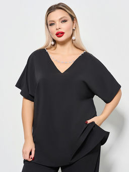 Костюм 0001-7а чёрный - Aquarell фото 2