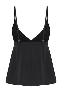 Trendyolmilla Siyah tankini Baglamal? Bikini Ustu TBESS25BU00014 фото 7