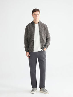 Standart Kal?p Dik Yaka Erkek Triko H?rka