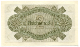 2 рейхсмарки 1940 года Германия (Для оккупированных территорий)